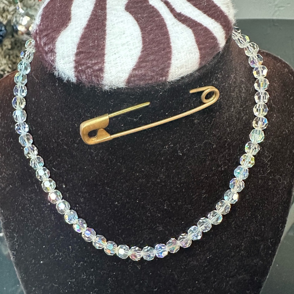 Vintage AB choker  Necklace